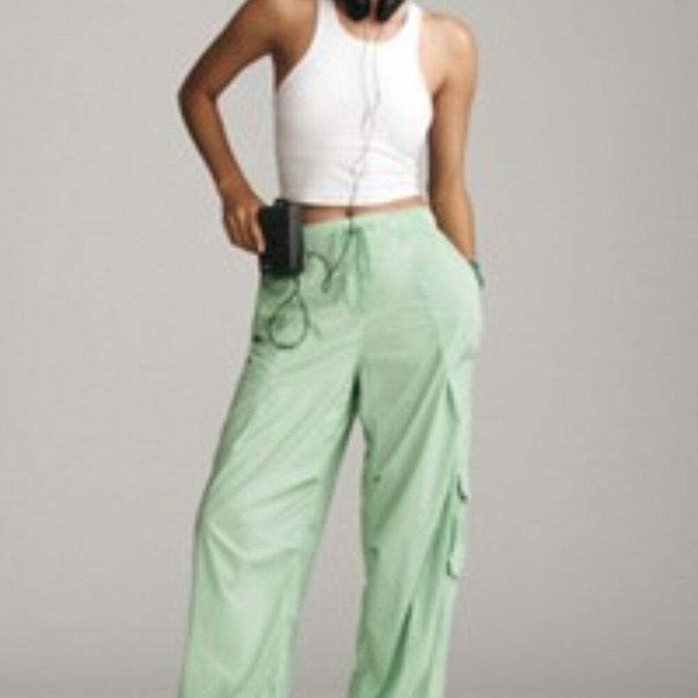 New Anthropologie Daily Practice Base Jump Parachute Pants